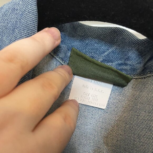 Vintage 90's Grass Roots Denim Sleeveless Jumpsuit - Picture 9 of 9